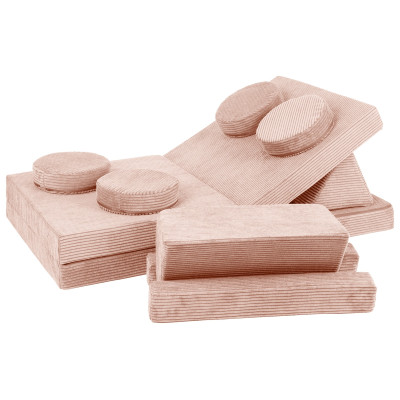 Canapé modulaire multifonctionnel de blocs en mousse pour les enfants 